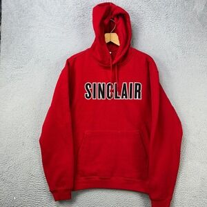 Sinclair Community College Sweatshirt Hoodie Men Large Red Drawstring Beimar NEW
